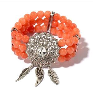 Bracelet Orange Austrian Crystal